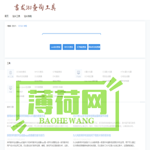 吉龙seo查询工具